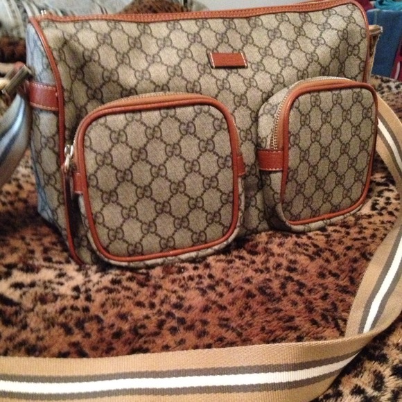 Gucci inspired messenger bag