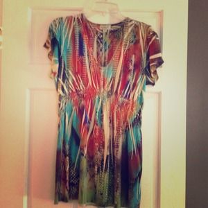 Multi Colored Tunic