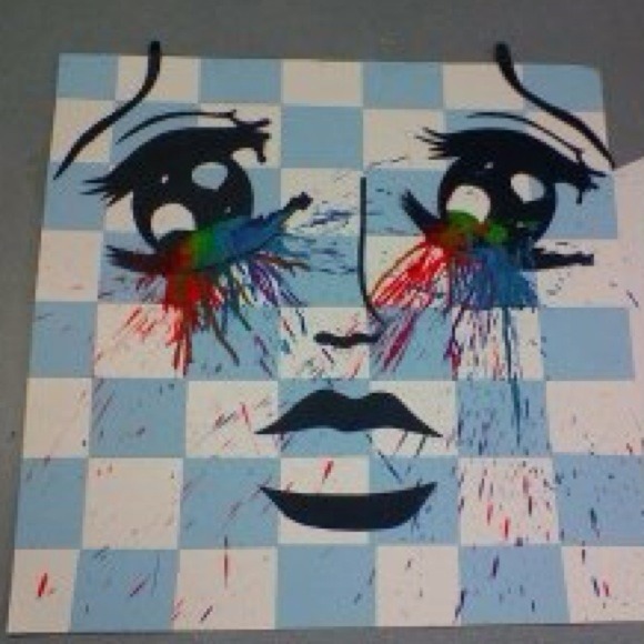 Melted crayon the new craze lol! Done by Mua
