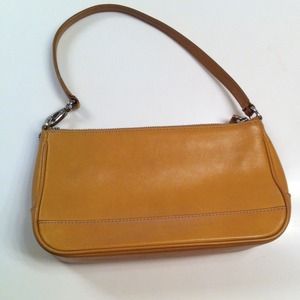 Coach tan purse