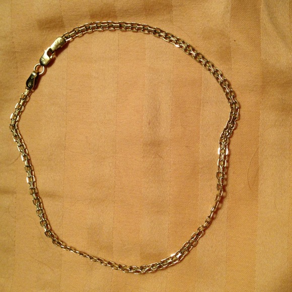 🌟HOLD🌟14k gold Italian made anklet