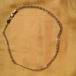 🌟HOLD🌟14k gold Italian made anklet