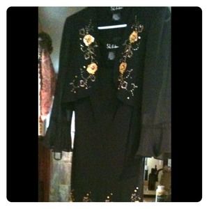 Reduced! Classy sequined 2 piece dress