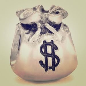 Pandora Money Bag Charm