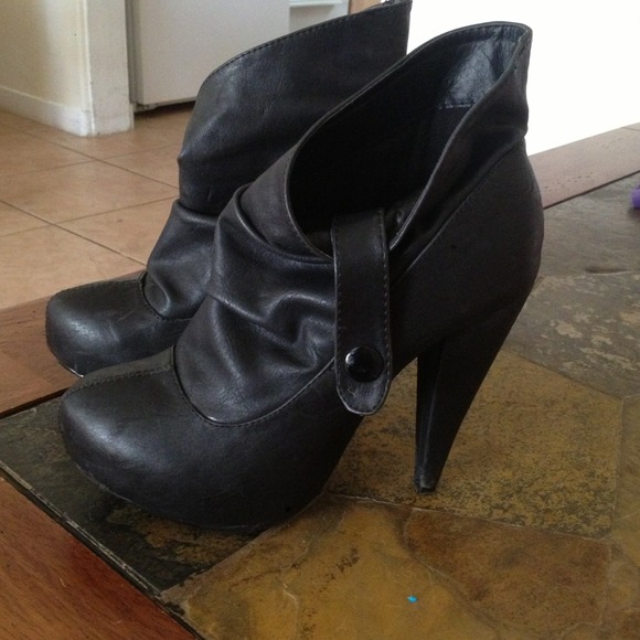 Black booties