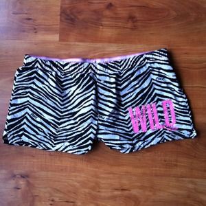 BUNDLE: Pink pajama shorts and 2bebe wallet