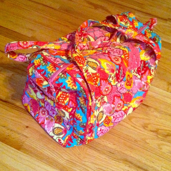 🌀Unique🌀Floral Quilted Duffle/Diaper Bag