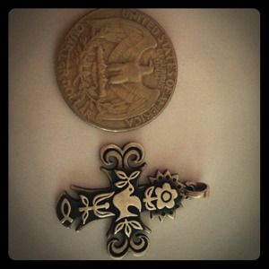 James Avery "la primavera" cross charm