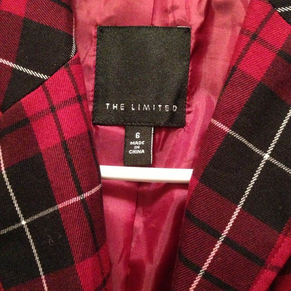 The Limited Jackets & Coats - The Limited Plaid Blazer The Limited Jackets & Coats - The Limited Plaid Blazer