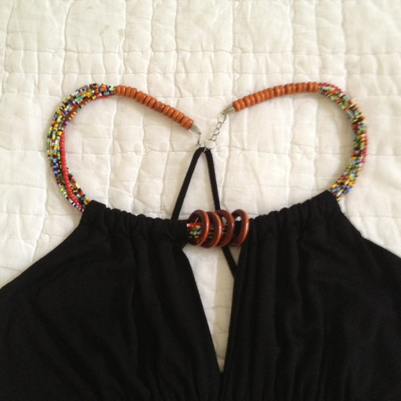 ⚡⚡Sexy whit beaded necklace in .!!⭐⭐ - Picture 2 of 4