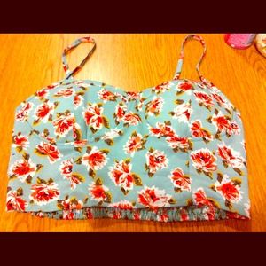 •TRADED• Tank crop top bustier