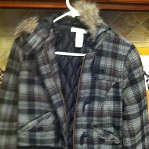Black and grey plaid jacket!