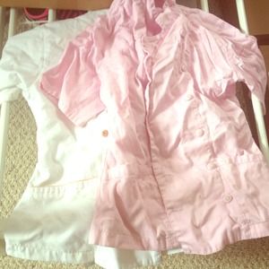 2 Chef jackets for  women and pants