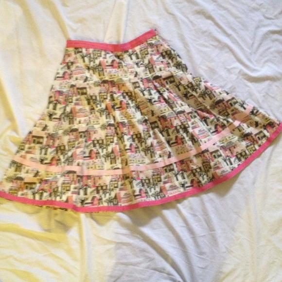 Unique Patterned Skirt - Picture 1 of 3
