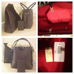 LV Damier Ebene Cabas Rivington