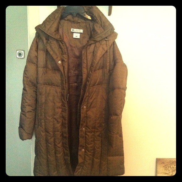Long Columbia winter coat.