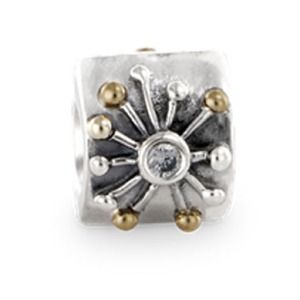 Authentic Pandora Charm, 14KT yellow gold star