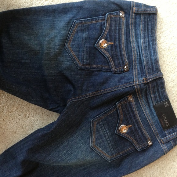 Sold 🌟Medium Wash Bell bottoms🌟 - Picture 2 of 4