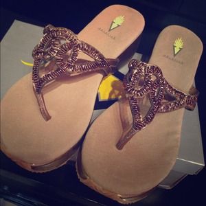 Volatile Bronze Bryce Sandal