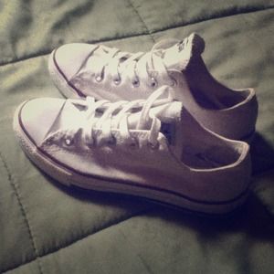 All white converse