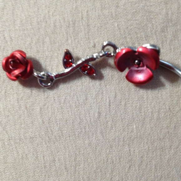 Rose belly ring - Picture 4 of 4