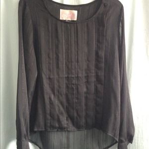 Rory Beca Black Glitzy Top