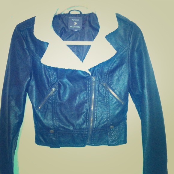 Forever 21 small, dark brown jacket!