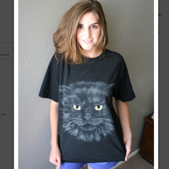 **SOLD**Vintage cat tee