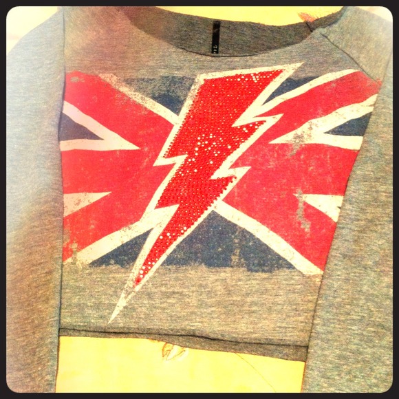 Short new cut off sweatshirt