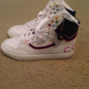 White pink and blue Coogi