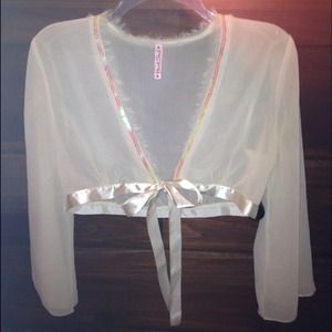🌟JUST REDUCED🌟Heart Soul Sheer Cardigan