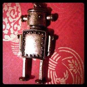 Steampunk Robot Pendent from Forever 21