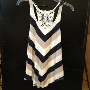 Lauren Conrad chevron tank