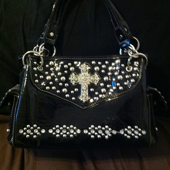 Bling cross purse