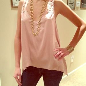 Rory Beca for Forever 21 Laser-Cut Silk Top