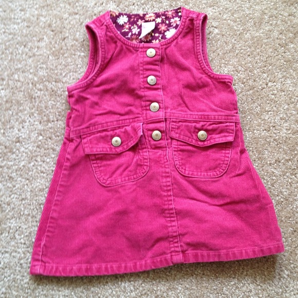 Corduroy dress infant girl