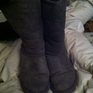 Tall grey uggs