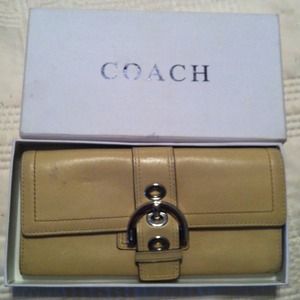 Authentic coach wallet