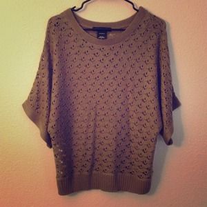 ⭐SOLD⭐See-through lightweight sweater, big sleeve
