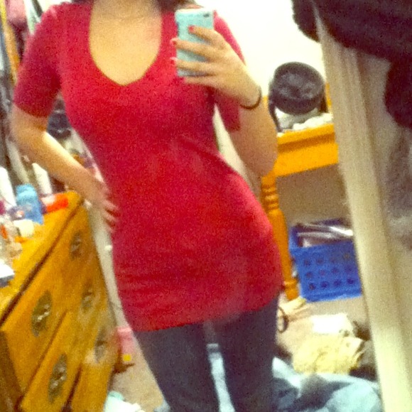 Long stretchy comfy shirt