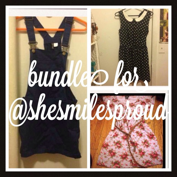 Two dresses bundle for @shesmilesproud!