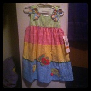 Bright Dress 3t little girls