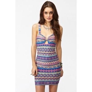 TRADE✋nastygal tribal dress