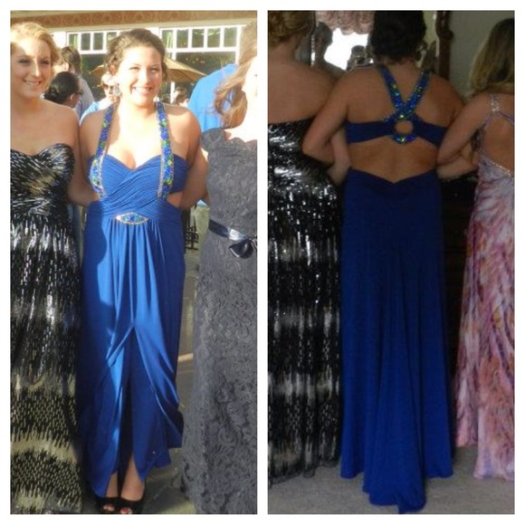 💙elegant blue formal dress💙 - Picture 2 of 2