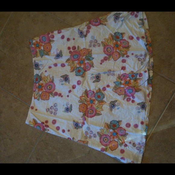 Fun summer colorful skirt