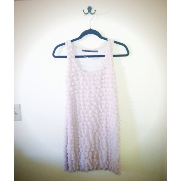 SOLD💲Zara Ruffle Dress - Picture 2 of 4