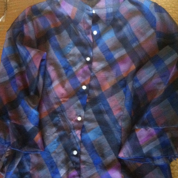 Chiffon Blouse & Matching Cami - Picture 1 of 3