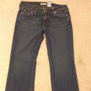 **Sold**Like new Levi's! Low boot cut 545's