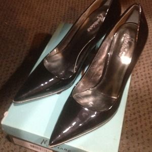 Marciano black patent leather PMADALINA size 7!