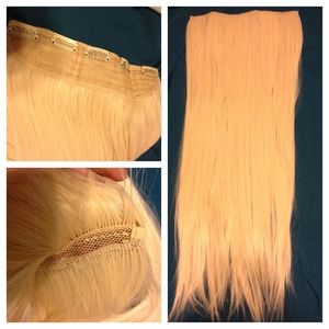 ⛔SOLD. Platinum blonde extension trade